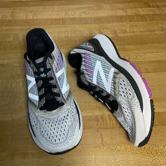 New Balance Womens Low Top Lace Up Running Shoes 6 - Picture 4 of 8